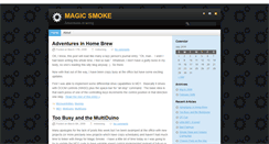 Desktop Screenshot of magicsmoke.downingterrazas.com